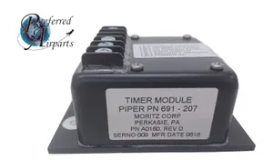 New Surplus Moritz Piper Aircraft Timer Panel/Module, p/n 691-207, A0160